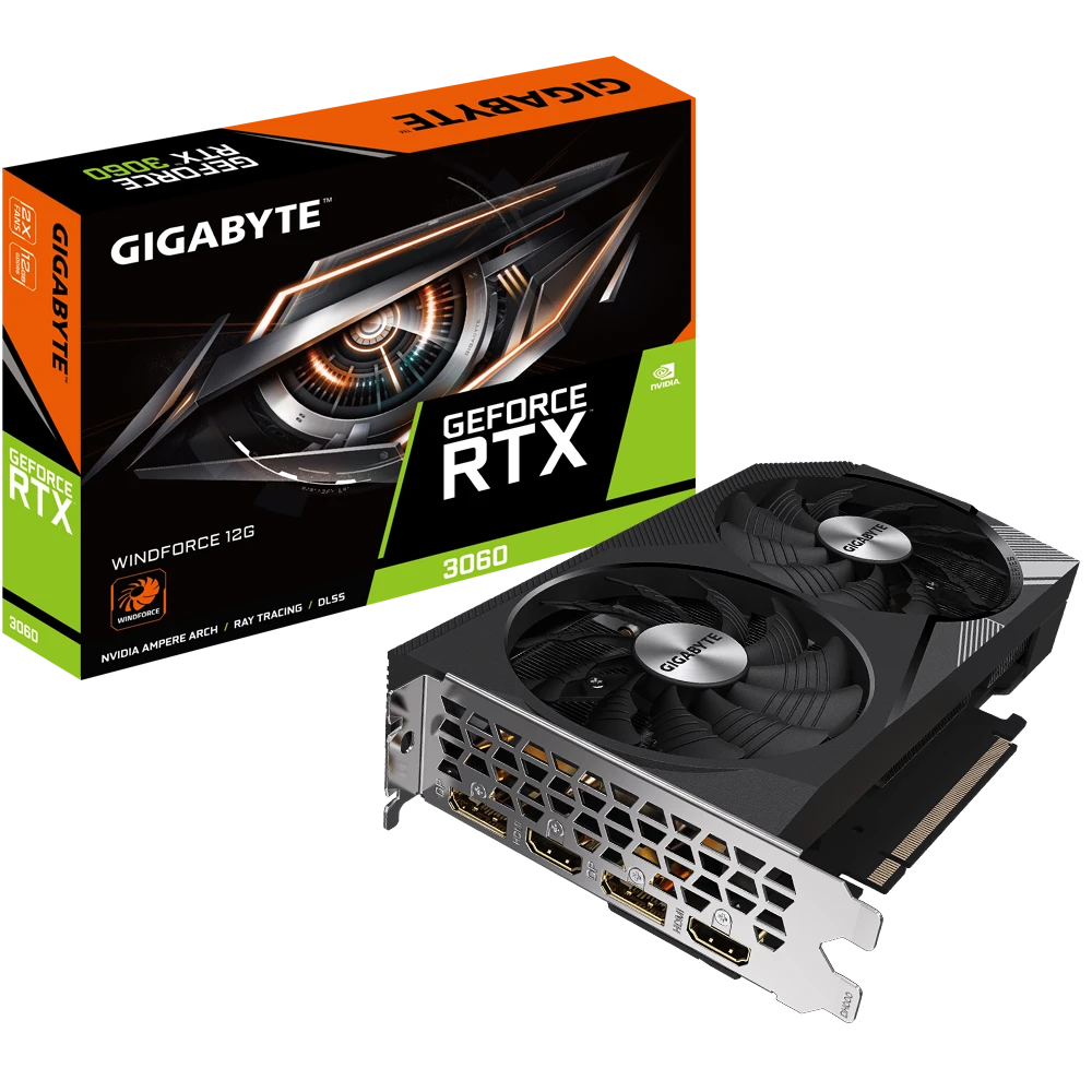 Gigabyte GeForce RTX 3060 WINDFORCE 12G  (Rev. 1.0)